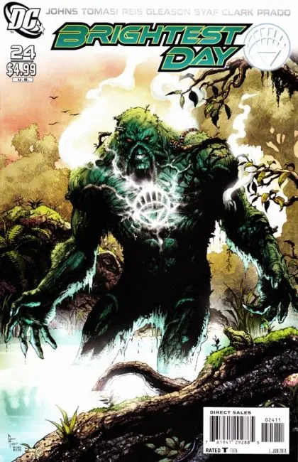 Brightest Day #24 Gary Frank Regular Cover comic book cover, 2011