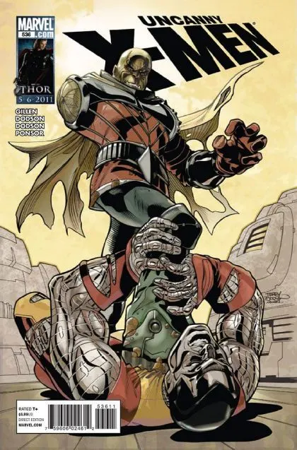 Uncanny X-Men, Vol. 1 #536 Direct Edition comic book cover, 2011
