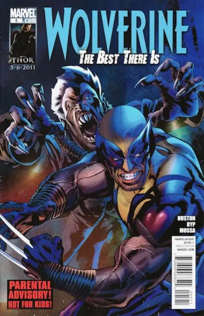Wolverine: The Best There Is #5 Bryan Hitch Regular comic book cover, 2011