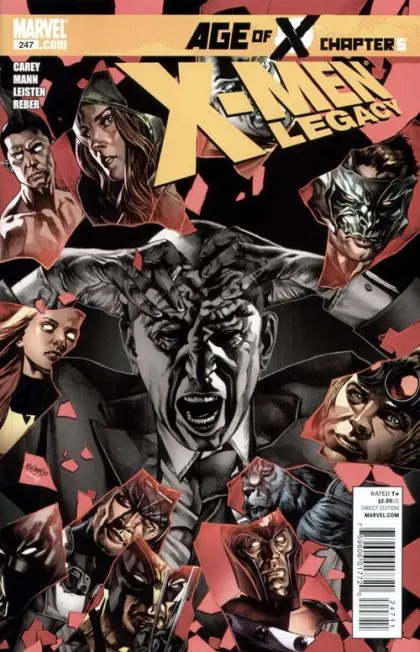 X-Men: Legacy, Vol. 1 #247 Mico Suayan Regular comic book cover, 2011