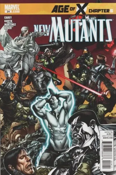 New Mutants, Vol. 3 #24 comic book cover, 2011