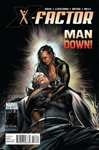 X-Factor, Vol. 3 #218 comic book cover, 2011