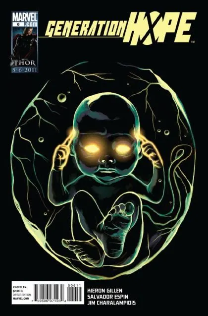 Generation Hope #6 comic book cover, 2011