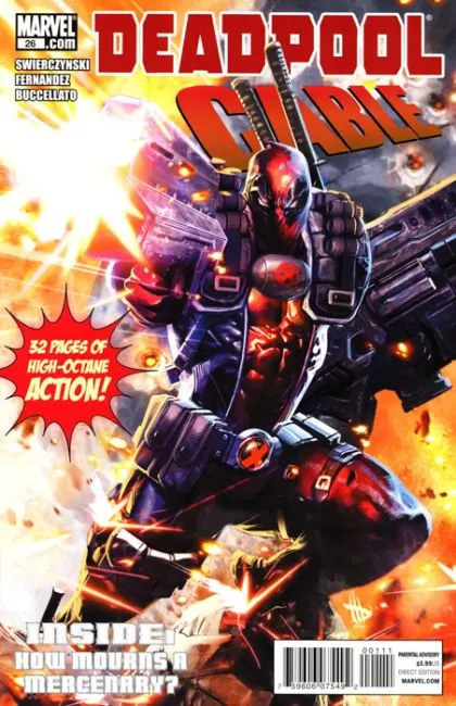 Cable, Vol. 2 #26 comic book cover, 2011