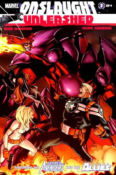 Onslaught Unleashed #1 Humberto Ramos Regular comic book cover, 2011