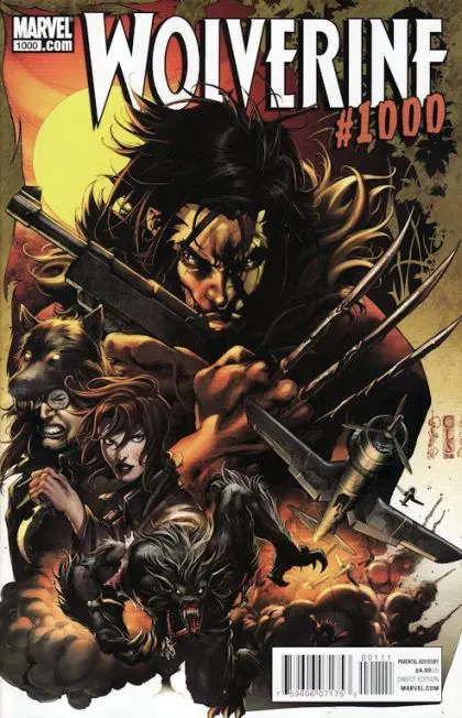 Wolverine, Vol. 4 #1000 Stephen Segovia Regular comic book cover, 2011