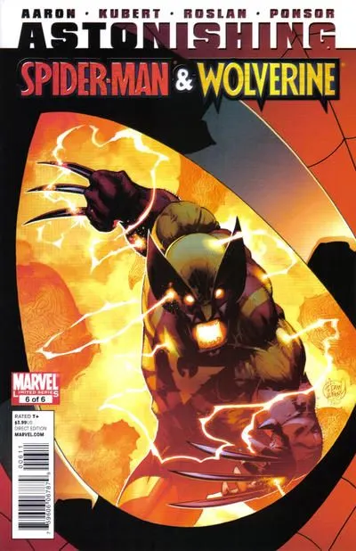 Astonishing Spider-Man & Wolverine #6 comic book cover, 2011