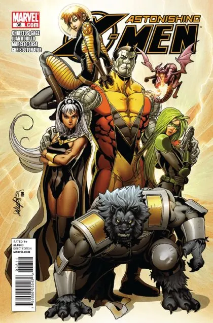 Astonishing X-Men, Vol. 3 #38 Direct Edition comic book cover, 2011