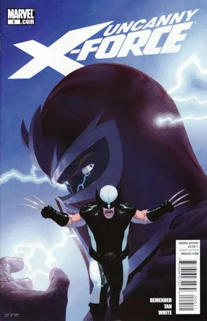 Uncanny X-Force, Vol. 1 #9 comic book cover, 2011