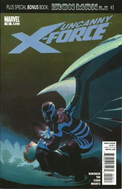 Uncanny X-Force, Vol. 1 #10 comic book cover, 2011