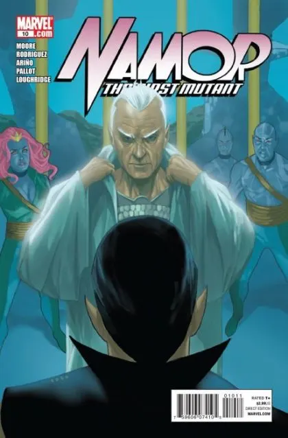 Namor: The First Mutant #10 comic book cover, 2011