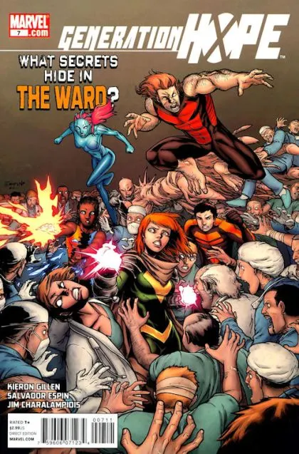 Generation Hope #7 Salvador Espin Regular Cover comic book cover, 2011