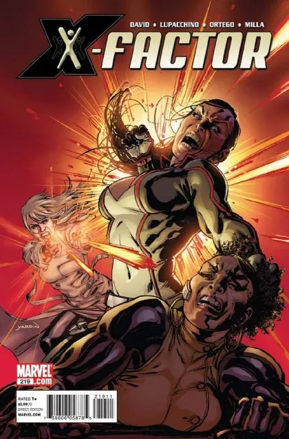 X-Factor, Vol. 3 #219 David Yardin Regular comic book cover, 2011