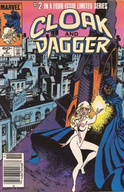 Cloak and Dagger, Vol. 1 #2 Newsstand Edition comic book cover, 1983