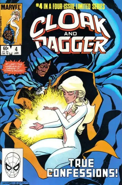 Cloak and Dagger, Vol. 1 #4 Direct Edition comic book cover, 1984