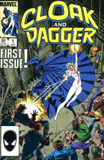 Cloak and Dagger, Vol. 2 #1 Direct Edition comic book cover, 1985