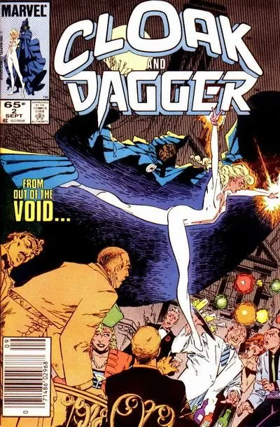 Cloak and Dagger, Vol. 2 #2 Newsstand Edition comic book cover, 1985