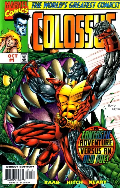Colossus #1 comic book cover, 1997