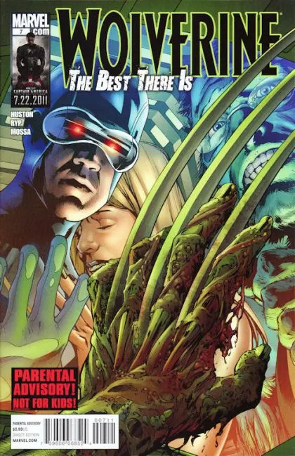 Wolverine: The Best There Is #7 Bryan Hitch Regular comic book cover, 2011