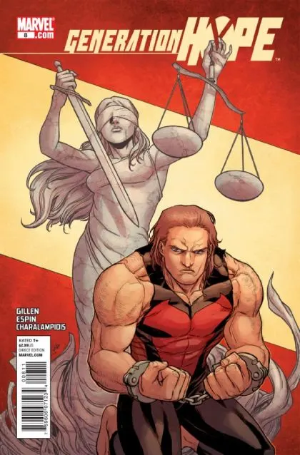 Generation Hope #8 comic book cover, 2011