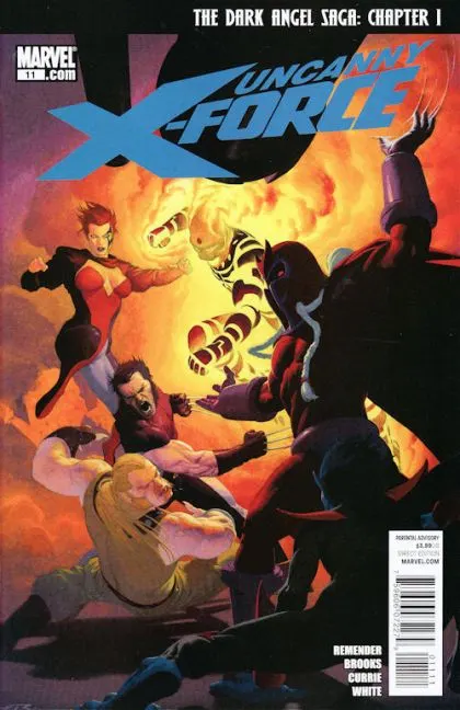 Uncanny X-Force, Vol. 1 #11 Esad Ribić Regular comic book cover, 2011