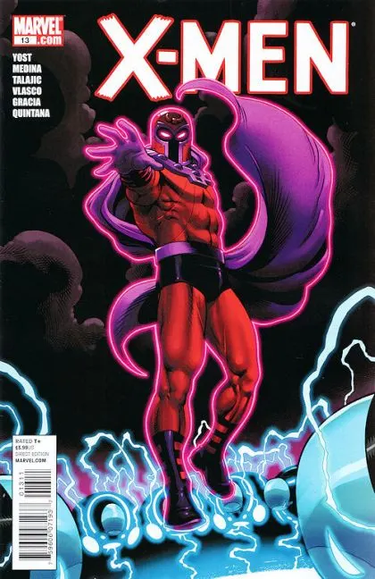 X-Men, Vol. 2 #13 Ed McGuinness Regular comic book cover, 2011