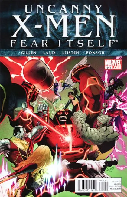 Uncanny X-Men, Vol. 1 #541 Direct Edition comic book cover, 2011