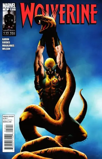 Wolverine, Vol. 4 #12 Jae Lee Regular comic book cover, 2011