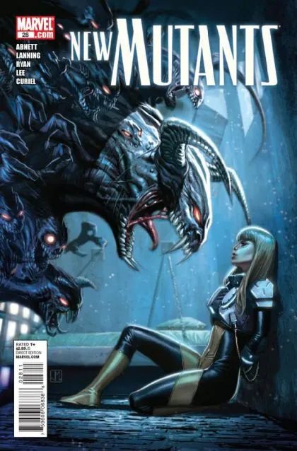 New Mutants, Vol. 3 #28 comic book cover, 2011