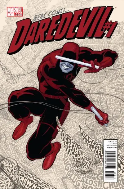 Daredevil, Vol. 3 #1 Paolo Rivera Regular comic book cover, 2011