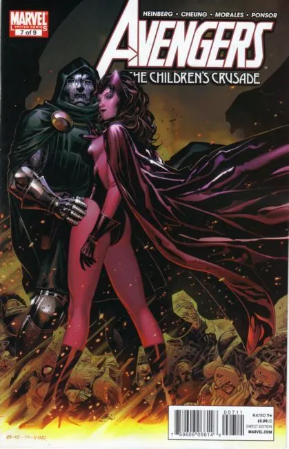 Avengers: The Children's Crusade #7 comic book cover, 2011