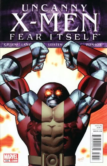 Uncanny X-Men, Vol. 1 #543 Greg Land Regular comic book cover, 2011