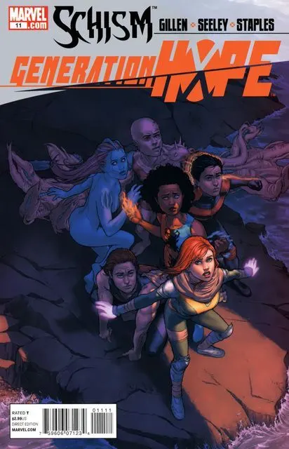 Generation Hope #11 comic book cover, 2011