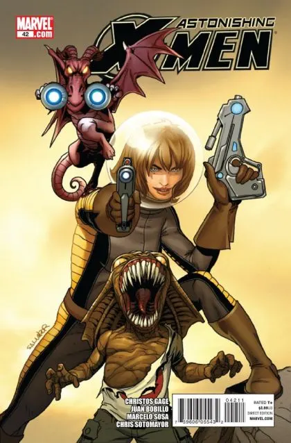 Astonishing X-Men, Vol. 3 #42 Direct Edition comic book cover, 2011