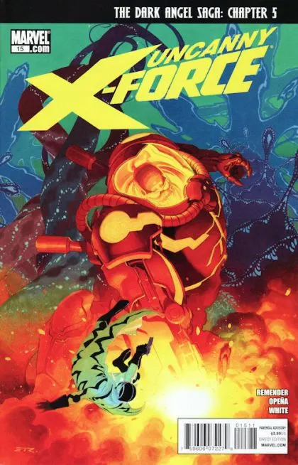Uncanny X-Force, Vol. 1 #15 Esad Ribić Regular comic book cover, 2011