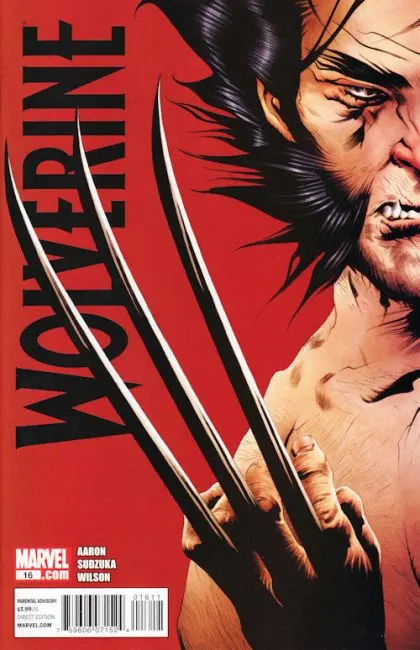 Wolverine, Vol. 4 #16 Jae Lee Regular comic book cover, 2011
