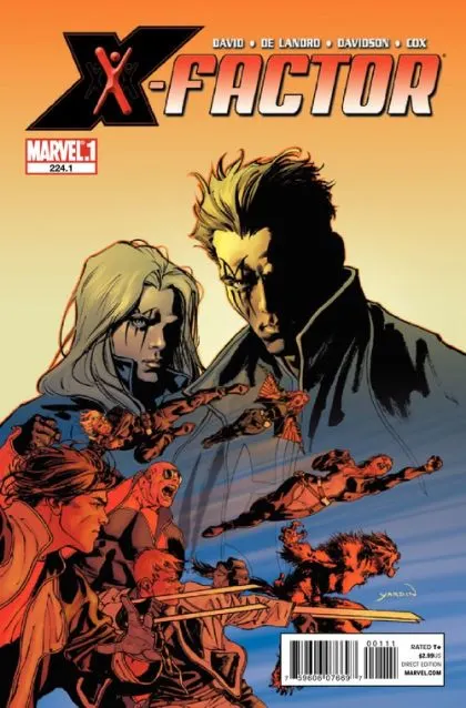 X-Factor, Vol. 3 #224.1A comic book cover, 2011
