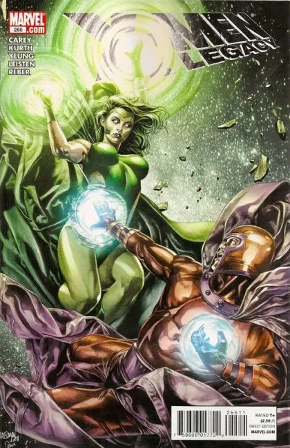 X-Men: Legacy, Vol. 1 #255 Mico Suayan Regular comic book cover, 2011
