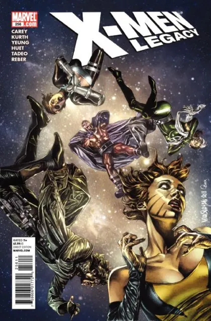 X-Men: Legacy, Vol. 1 #256 Mico Suayan Regular comic book cover, 2011