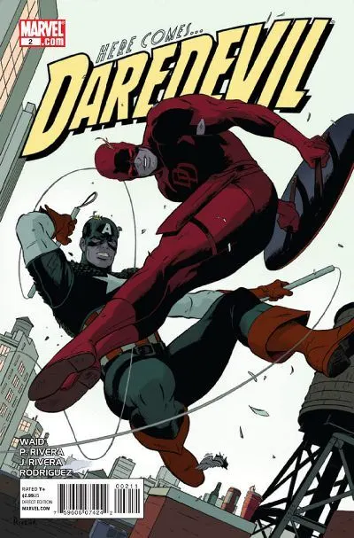 Daredevil, Vol. 3 #2 Paolo Rivera Regular comic book cover, 2011