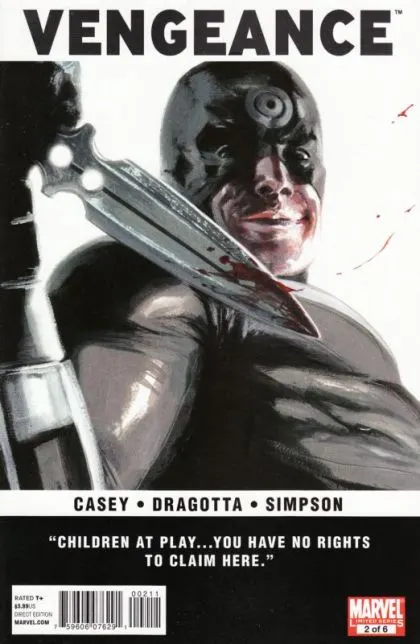 Vengeance #2 comic book cover, 2011