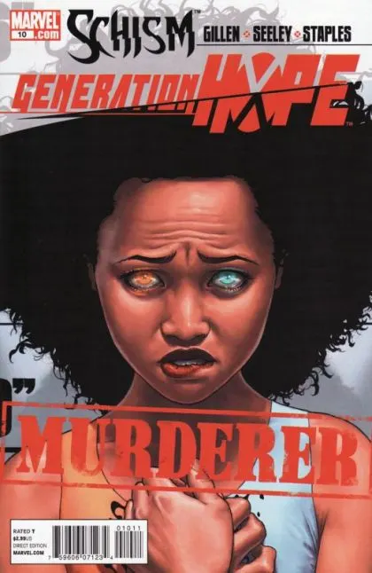 Generation Hope #10 comic book cover, 2011