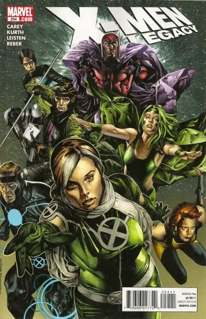 X-Men: Legacy, Vol. 1 #254 Mico Suayan Regular comic book cover, 2011