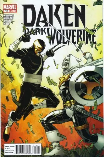 Daken: Dark Wolverine #12 Direct Edition comic book cover, 2011