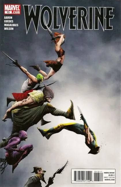 Wolverine, Vol. 4 #13 Jae Lee Regular comic book cover, 2011