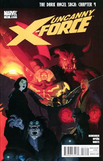 Uncanny X-Force, Vol. 1 #14 Esad Ribić Regular comic book cover, 2011