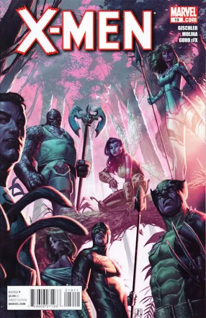 X-Men, Vol. 2 #19 Jorge Molina Regular comic book cover, 2011