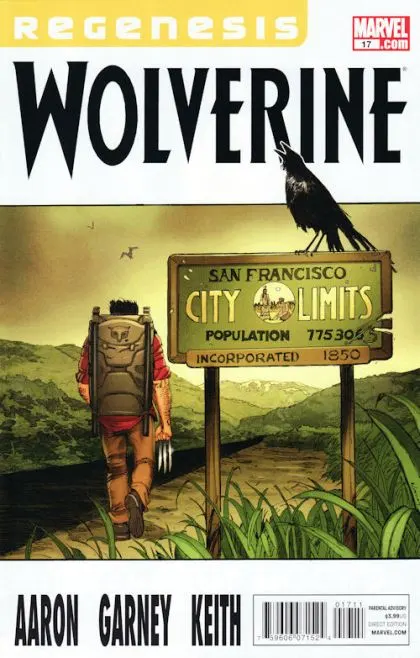 Wolverine, Vol. 4 #17 Ron Garney Regular comic book cover, 2011
