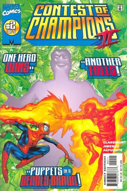 Contest of Champions II #2 comic book cover, 1999