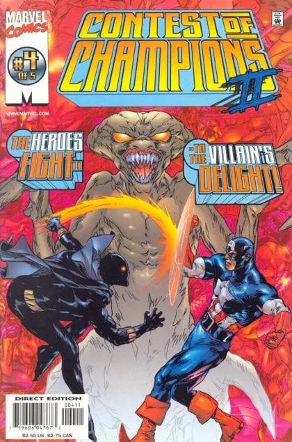 Contest of Champions II #4 comic book cover, 1999